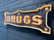 DRUGS VINTAGE MARQUEE