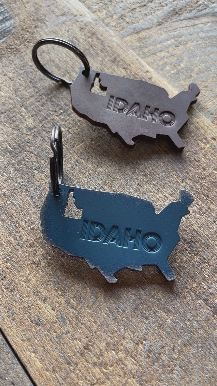 IDAHO USA KEYCHAIN