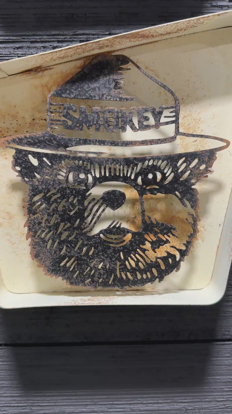 SMOKEY BEAR VINTAGE SIGN