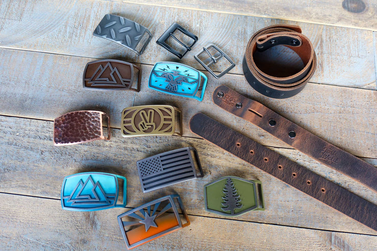 CRAZY HORSE LEATHER BELT