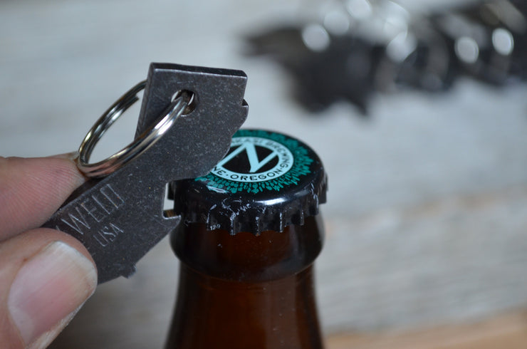 CALIFORNIA bottle opener key chain