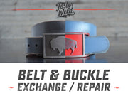 BELT & BUCKLE EXCHANGE OR REPAIR