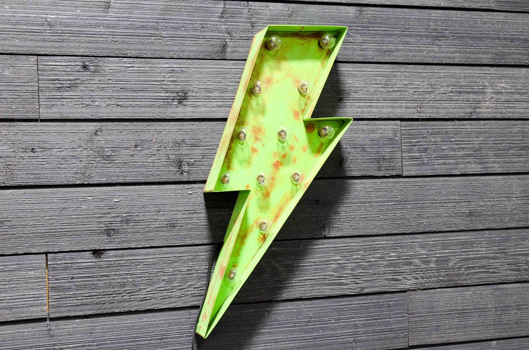 LIGHTNING BOLT MARQUEE SIGN – FosterWeld