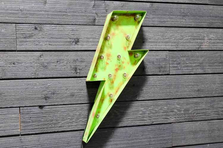 LIGHTNING BOLT MARQUEE SIGN – FosterWeld