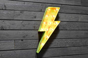 LIGHTNING BOLT MARQUEE SIGN
