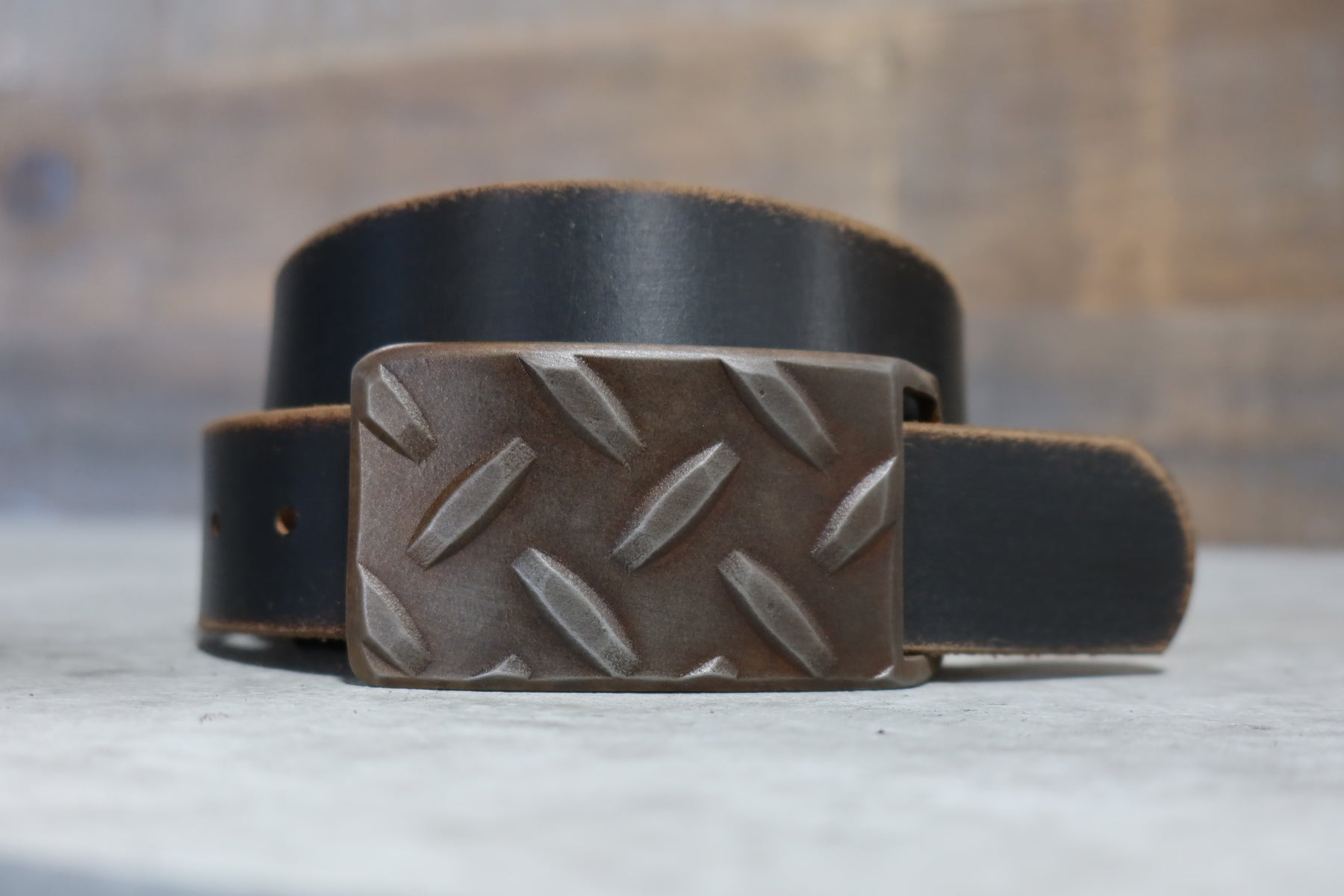 Tread Belt Buckle by FosterWeld