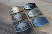 HEX SHAPE BISON BUCKLE