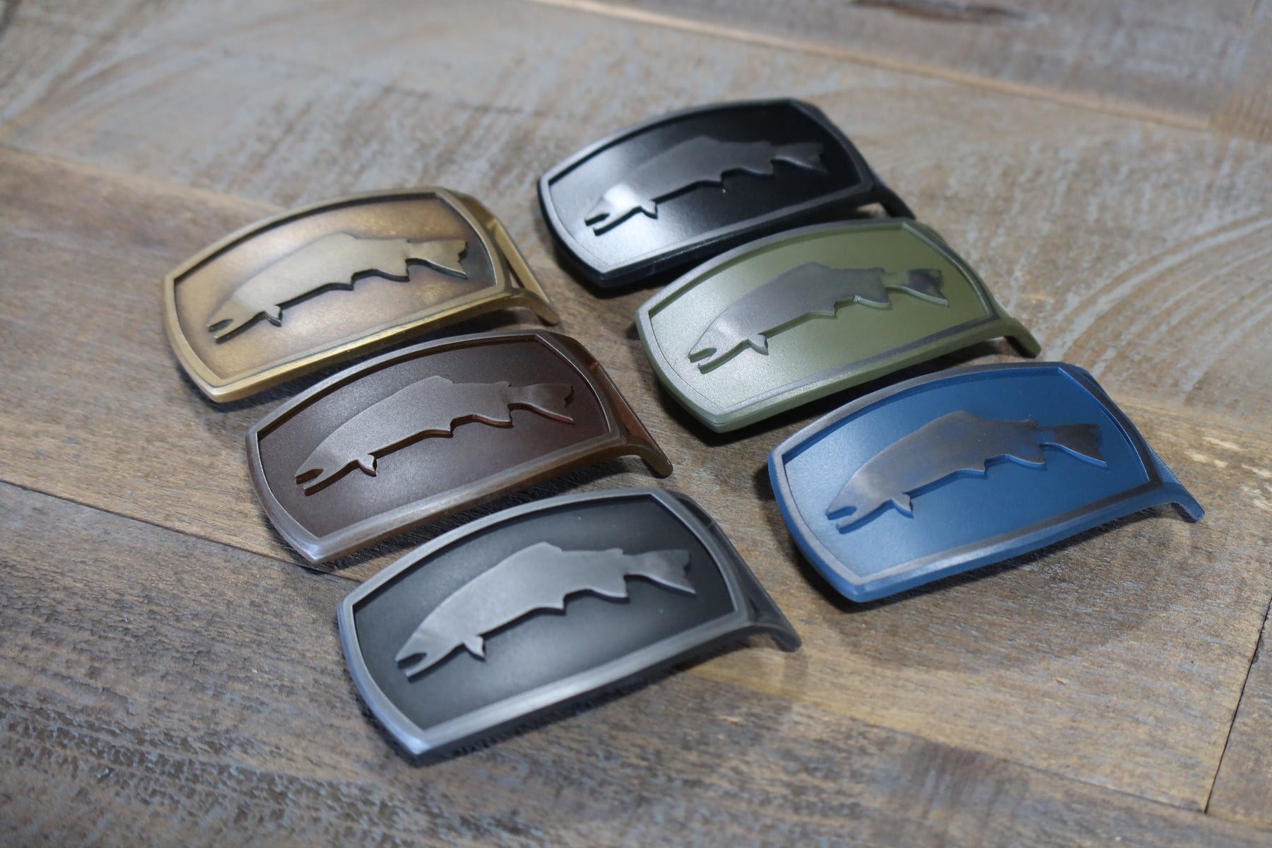 Trout belt buckle – FosterWeld