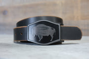 HEX SHAPE BISON BUCKLE