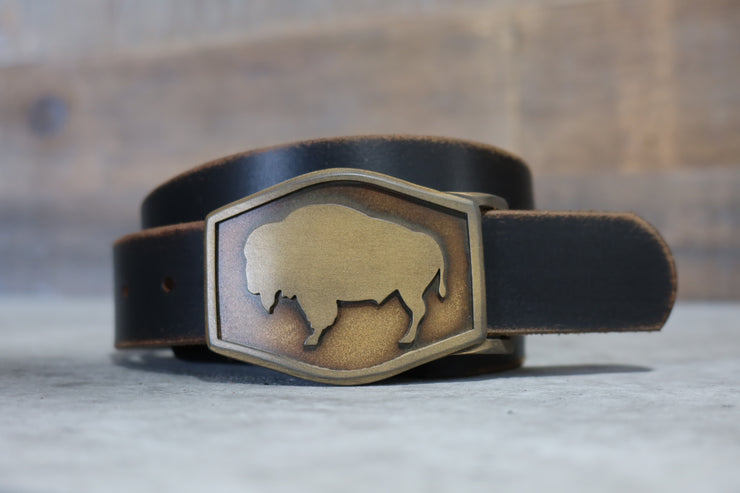 HEX SHAPE BISON BUCKLE